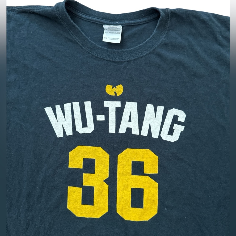 Wu Tang Clan Ruckus Men’s Short Sleeve T-Shirt Size 3XL Hip‎ Hop Street Wear